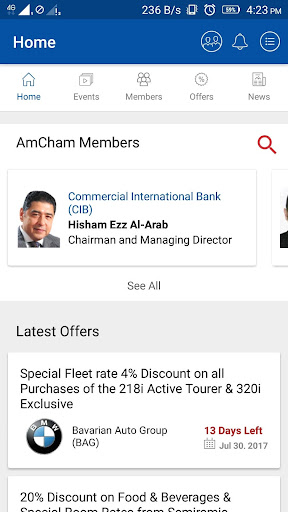 AmCham Egypt Screen 2