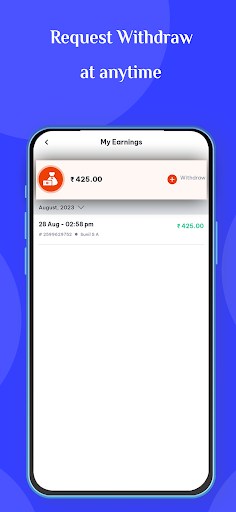 Android application HUNGRS: Delivery Partner screenshort