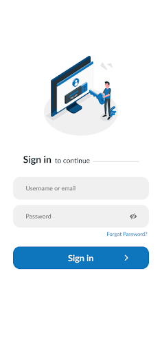 Android application Intellisales screenshort