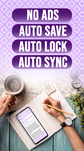 Diary with Lock: Daily Journal Screen 2