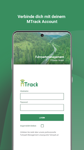 Android application MTrack Mobile screenshort
