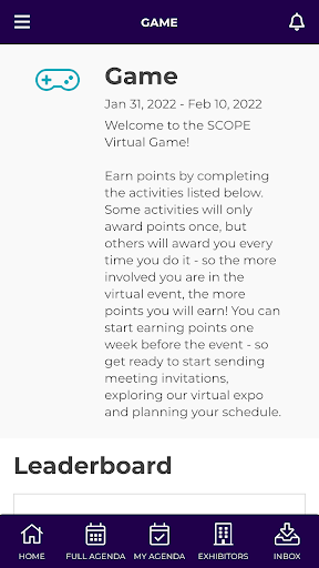 SCOPE 2022 Screen 2