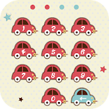 AppLock Theme Red Cartoon Car icon