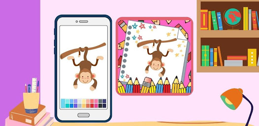 Offline Kiddy Animal Coloring 1.1 APK + Мод (Unlimited money) за Android