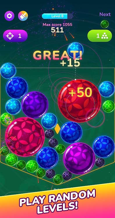 #4. Sunball 2048: Drop and merge (Android) By: SoloHorde Games