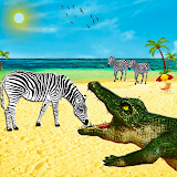 Wild Crocodile Game Simulator icon
