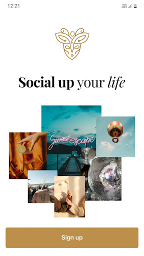 Android application Butterfly Social screenshort