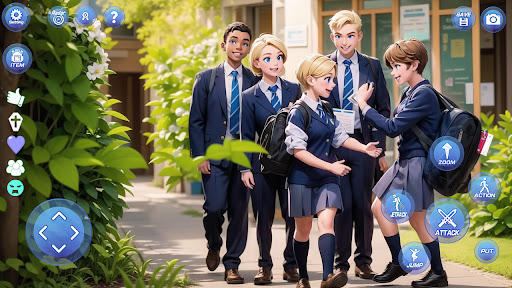 Android application US School Simulator Game screenshort