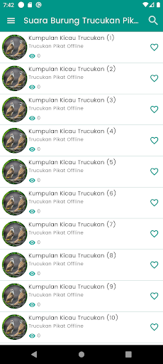 Suara Burung Trucukan Pikat Screen 2