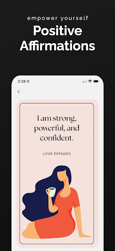 Screenshot of Love Expands: Daily Self-Care