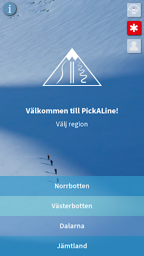 Android application PickALine screenshort