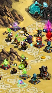 Ancient Planet Tower Defense MOD APK (Diamantes ilimitados) 4