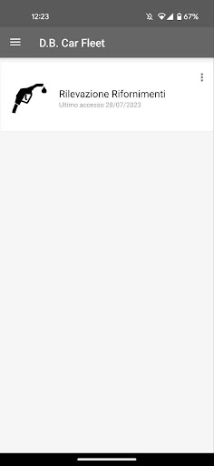 Android application D.B. Car Fleet screenshort