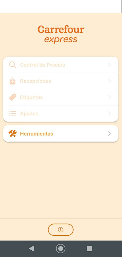 Android application PDA Express screenshort