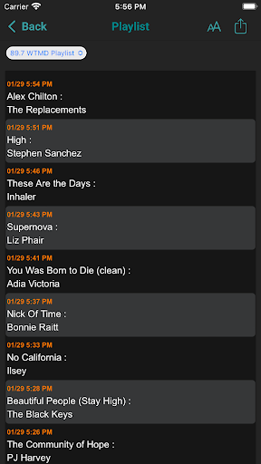 89.7 WTMD Screen 3