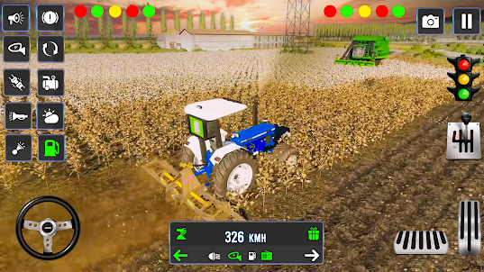 Indian Tractor driving game