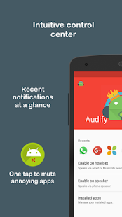 Audify - Notification Reader Ekran görüntüsü