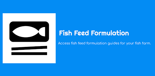 Fish Feed Formulation App
