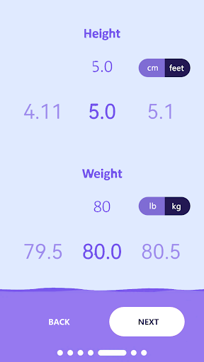 Android application 喝水助手 screenshort
