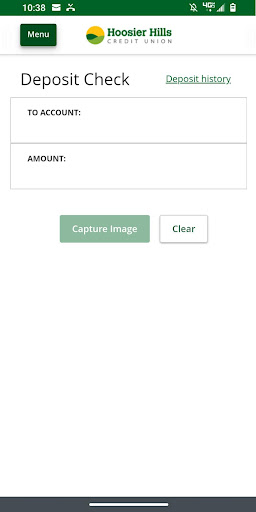 HHCU Mobile Banking Screen 2