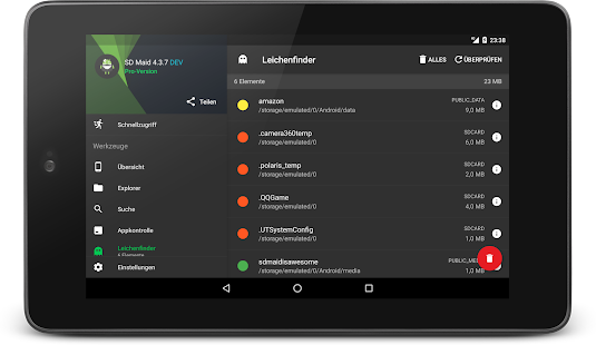 SD Maid 1 Pro: Lizenzschlüssel Captura de pantalla