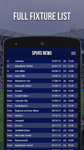 Spurs News - Fan App Screen 3