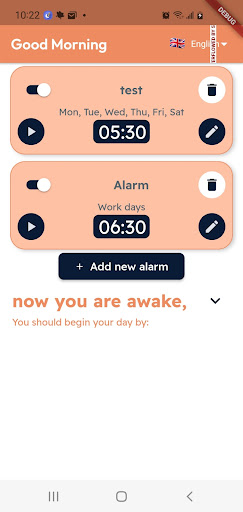 Wakeasy: Morning routine Screenshot 2 - AppWisp.com