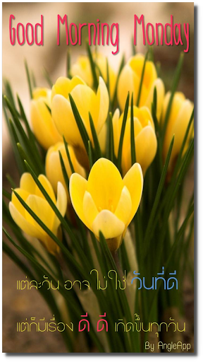 Good morning 7 day image in Th