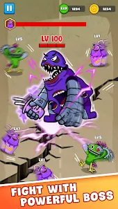 Grim Evolution: Purple Monster