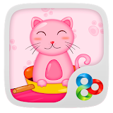 Cooking cat GO LAUNCHER THEME icon