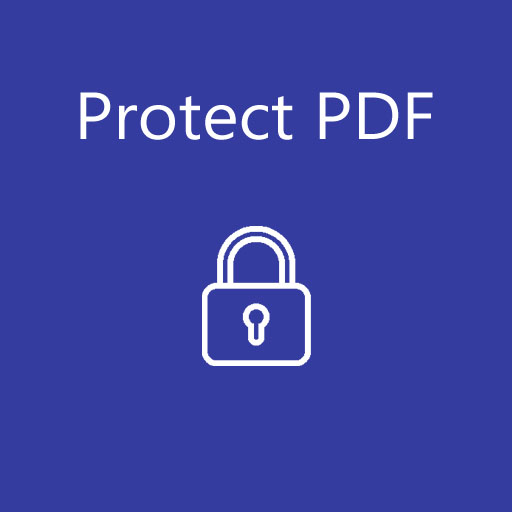 Protect PDF - Add Password to   Icon