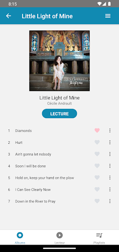 TopChrétien Musique Screen 2