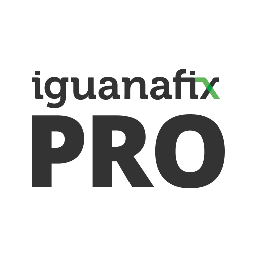 IguanaFix para Profissionais logo