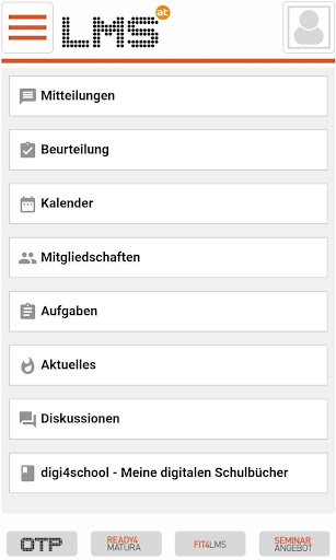 Android application LMS.at screenshort