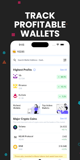 Defy: Crypto Wallet Tracker Screen 2