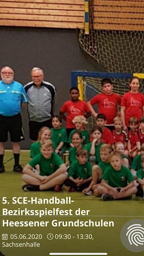 Android application SCE 01/45 Heessen Handball e.V screenshort