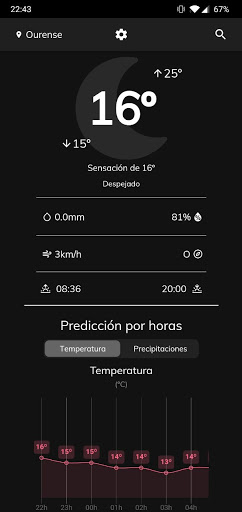 Android application Se chove, que chova screenshort
