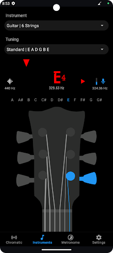 Pitchz Tuner Screen 2