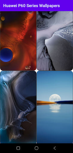 Android application Wallpapers Huawei P60 P Series screenshort