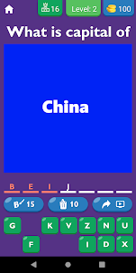 Asia Country Capitals Game