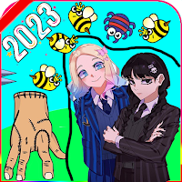 wednesday & m3gan rescue bees