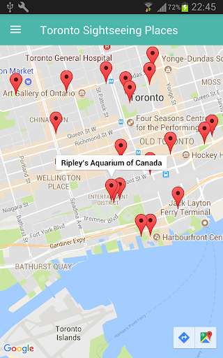 Toronto Sightseeing Places Screen 2