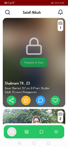 Salafi Nikah Kerala Matrimony Screen 2