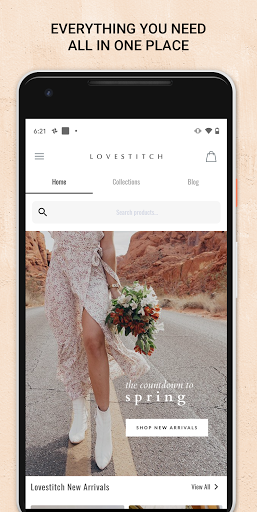 Android application Lovestitch screenshort