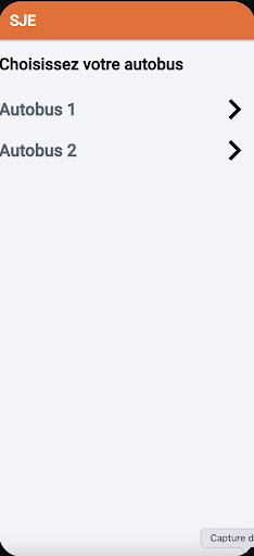 Android application SJE screenshort