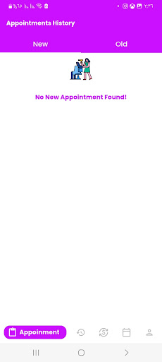 Android application Nearst Artiest Owner screenshort