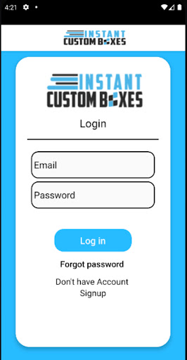 Android application Instant Custom Boxes - ICB screenshort