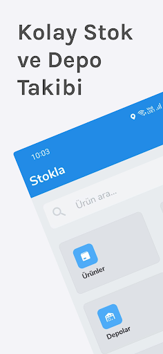 Android application Stokla - Kolay Stok ve Depo screenshort