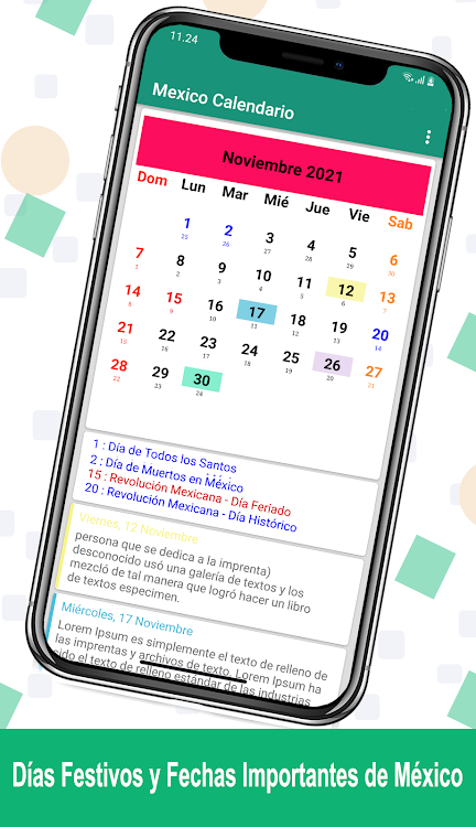 Mexico Calendario 2024 - 1.0.15 - (Android)