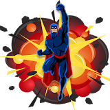 Superhero Flight Challenge 3D icon